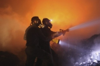 مصرع 3 أشقاء إثر حريق في منزل برفح في قطاع غزة